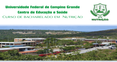 Você estudante conheça o site do curso de Nutrição do Centro de Educação e Saúde para acessar informações para o seu cotidiano